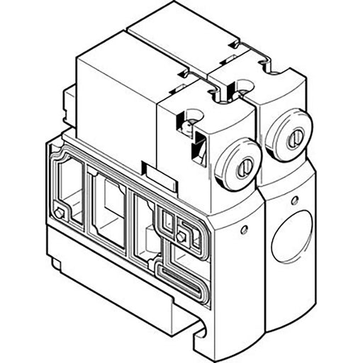 Festo CPVSC1-M1H-M-P Solenoid Valve 527565 - FluidAirFittings