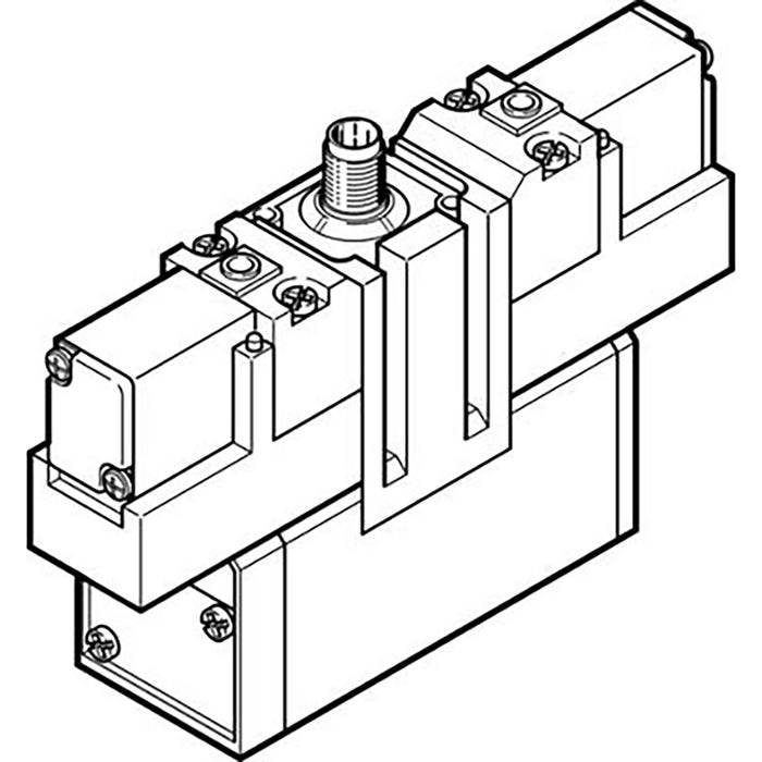 Festo JMEBDH-5/2-D-3-ZSR-C Solenoid Valve 184510 - FluidAirFittings