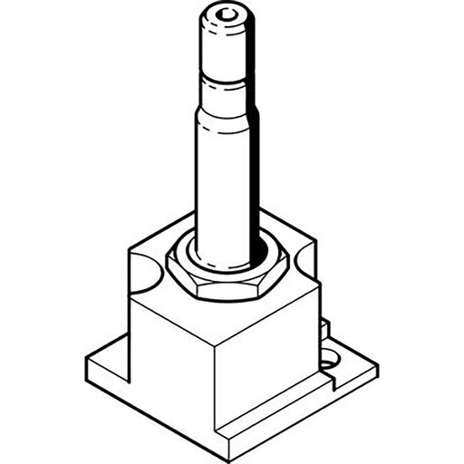 Festo CPM-1/2-FH Solenoid Plate 6205 - FluidAirFittings