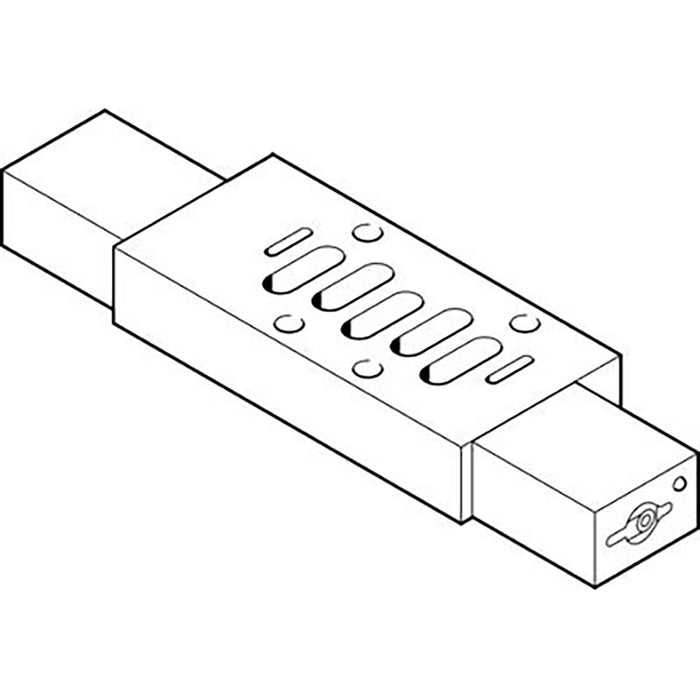 Festo MUHX2-ZP-D-3-24G Intermediate Plate 34935 - FluidAirFittings