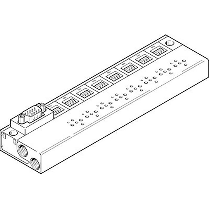 Festo MHP1-PR6-3-PI-D9 Manifold Block 197234 - FluidAirFittings
