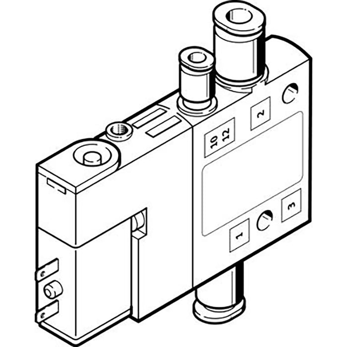 Festo CPE10-M1BH-3GLS-M5 Solenoid Valve 196848 - FluidAirFittings