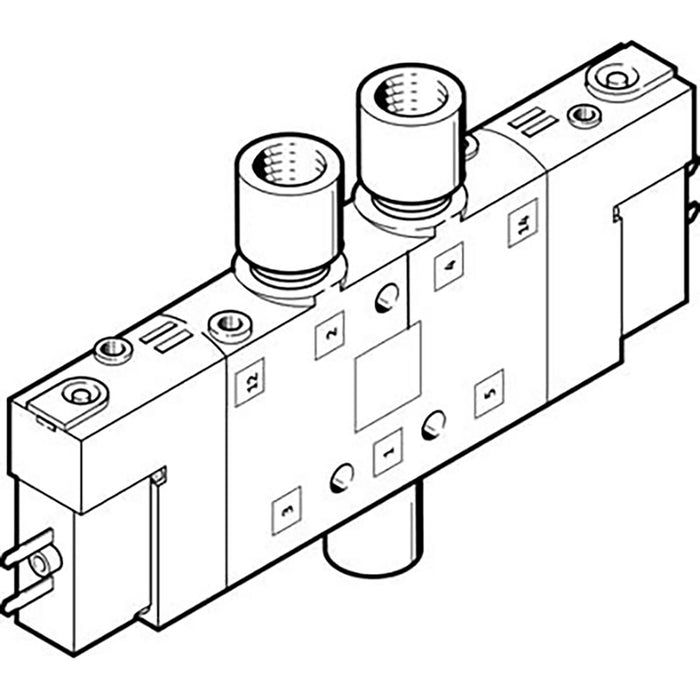 Festo CPE10-M1BH-5/3G-M5-B Solenoid Valve 533159 - FluidAirFittings