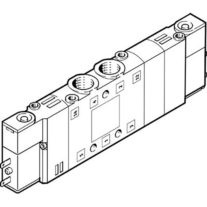 Festo CPE 10-M1BH-5/3GS-M7-B 5/3 Mid POSCLOSED 533142 - FluidAirFittings