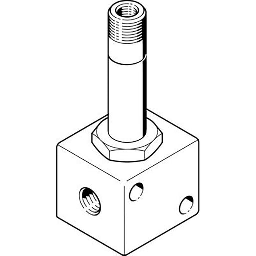 Festo MFH-2-M5 Solenoid Valve 4573 - FluidAirFittings