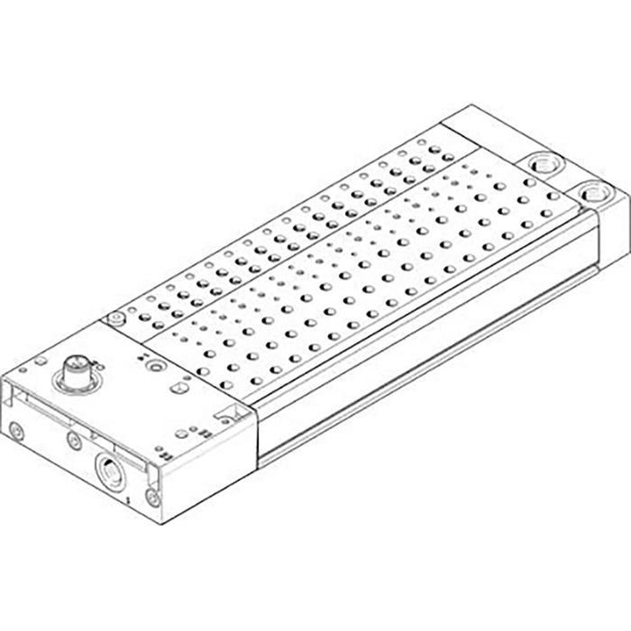 Festo VABM-C8-12E-G14-24-PT-L Manifold Rail 1247984 - FluidAirFittings