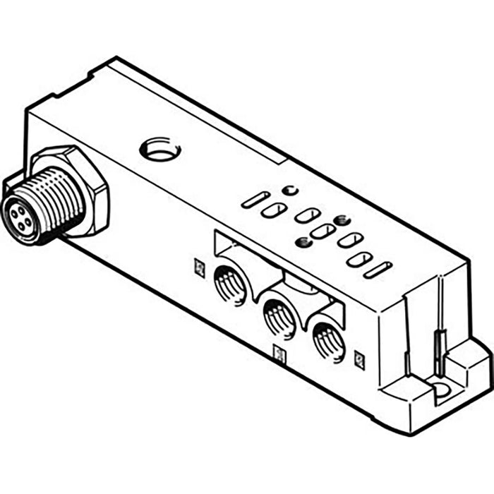 Festo VABS-S4-2S-G18-R3 Sub-Base 541064 - FluidAirFittings