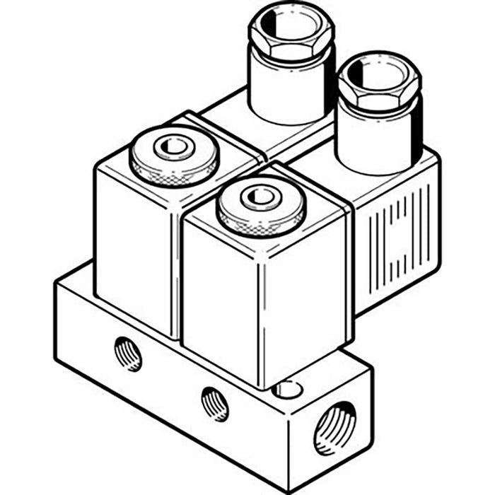 Festo BMFH-2-3-M5 Solenoid Valve 4522 - FluidAirFittings