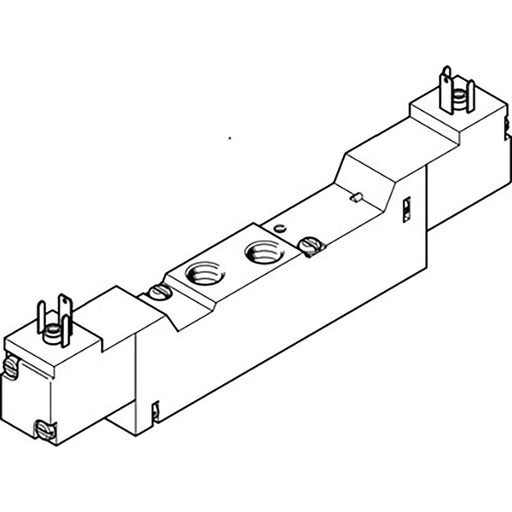 Festo MEBH-5/3E-1/8-P-B Solenoid Valve 173024 - FluidAirFittings