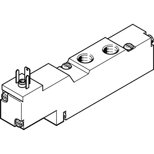 Festo MEBH-5/2-1/8-P-S-B-230AC Solenoid Valve 173102 - FluidAirFittings