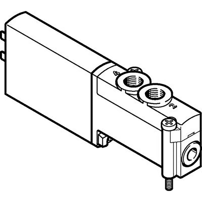 Festo MHP2-MS1H-5/2-M5 Solenoid Valve 525105 - FluidAirFittings