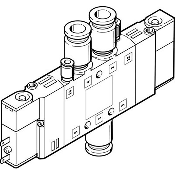 Festo CPE14-M1BH-5JS-QS-8 Solenoid Valve 196910 - FluidAirFittings