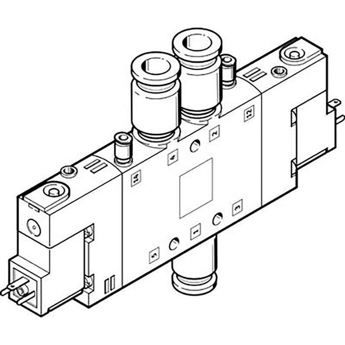 Festo CPE18-M2H-5JS-QS-8 Solenoid Valve 163775 - FluidAirFittings