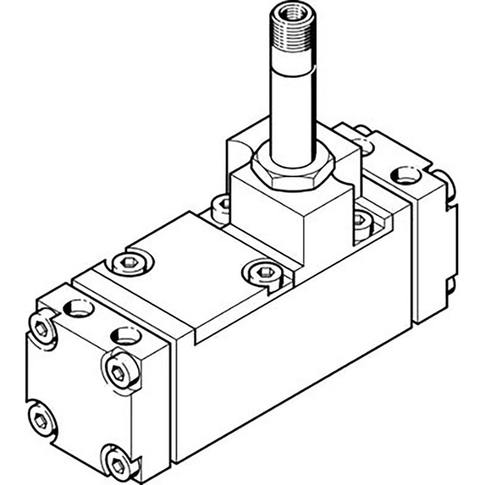 Festo Cm-5/2-1/4-F-H 5/2 1/4" Valve No Sub-Base 6154 - FluidAirFittings
