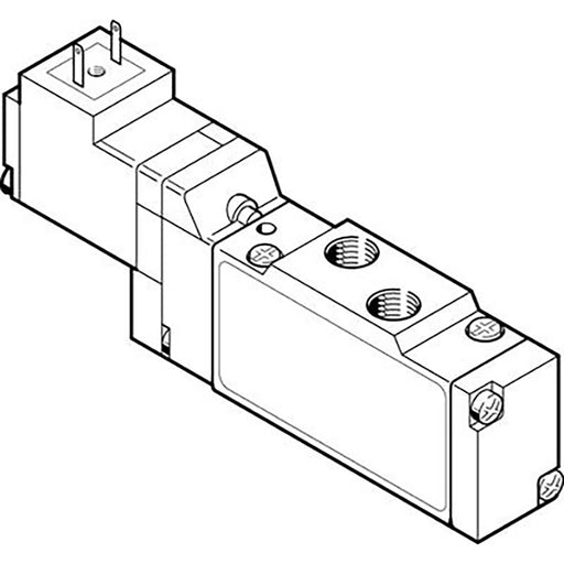 Festo Meh-5/2-1/8-P-L-S-B Solenoid Valve 173138 - FluidAirFittings