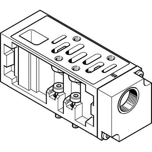 Festo VABF-S1-2-P1A3-G12 VTAL Pr/SUPLY PLTE 555785 - FluidAirFittings
