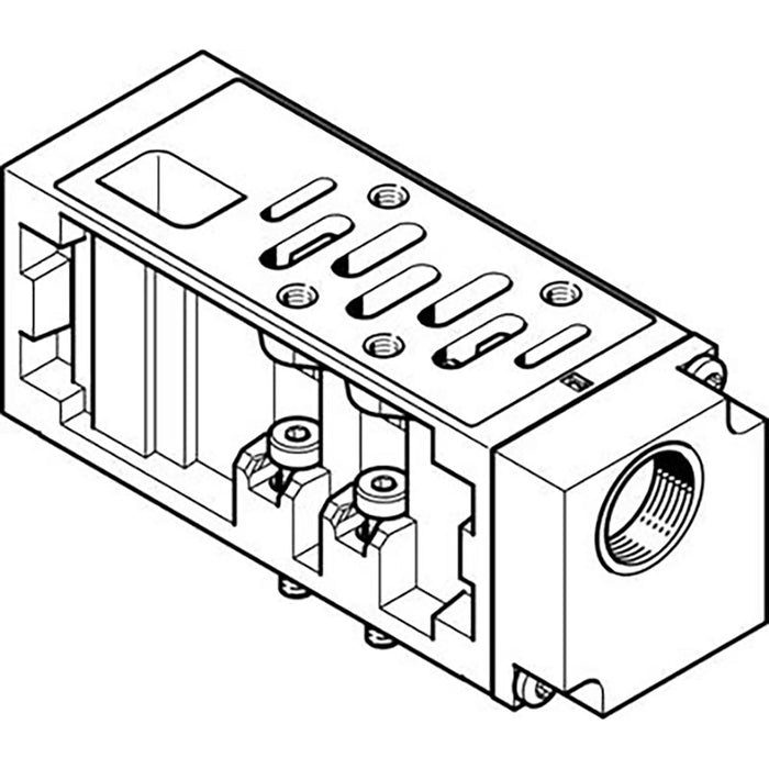 Festo VABF-S1-2-P1A3-G12 VTAL Pr/SUPLY PLTE 555785 - FluidAirFittings