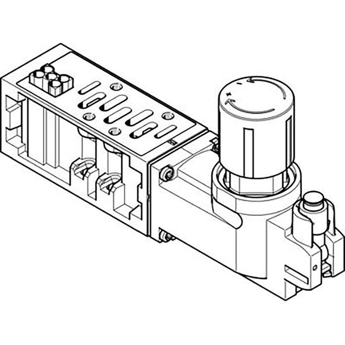 Festo VABF-S2-2-R6C2-C-6 54 Mm Regulator Plate 555781 - FluidAirFittings