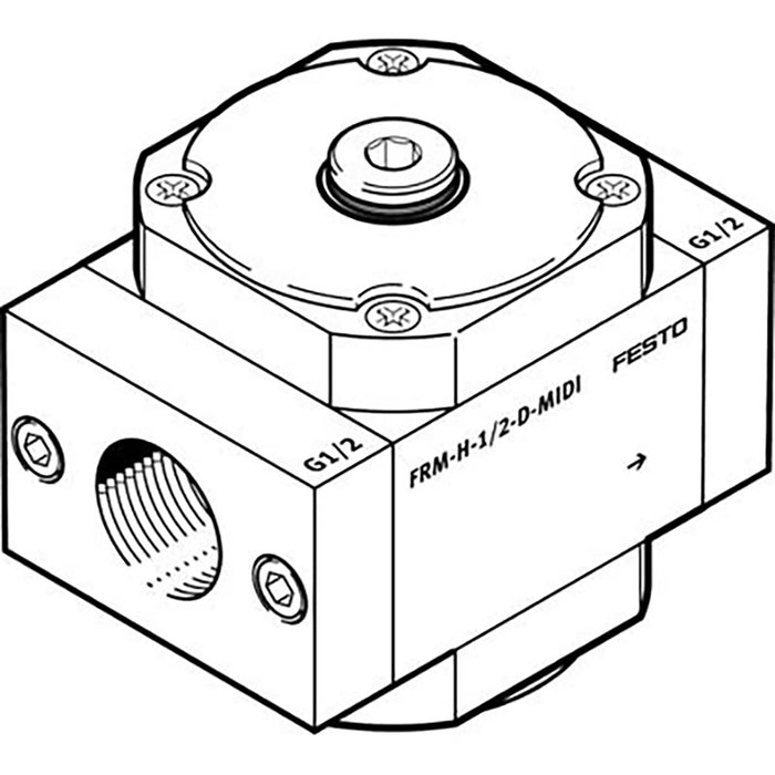 Festo Branching Module 4 Connections. 162795 - FluidAirFittings