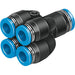 Festo QSQ-8-6 Manifold 153210 - FluidAirFittings