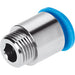 Festo QSMP-M8X1.25-6 Male Stud Sold in Multiples Of 10 Only 154434 - FluidAirFittings