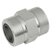 Brennan 9/16" Male - Male ORFS Adaptor OR-4000-04-04 - FluidAirFittings