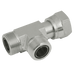 Brennan 9/16" ORFS M/M/F SW Run Tee OR-9010-04-04-04 - FluidAirFittings