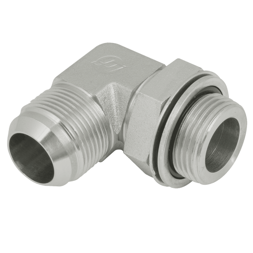 Brennan 9/16" JIC X 3/8" BSP M/M 90° POS.ELBOW 37-8040-06-06 - FluidAirFittings