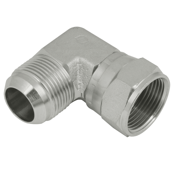 Brennan 7/8" JIC X 7/8" JIC Male/Female 90° Elbow 37-8010-10-10 - FluidAirFittings
