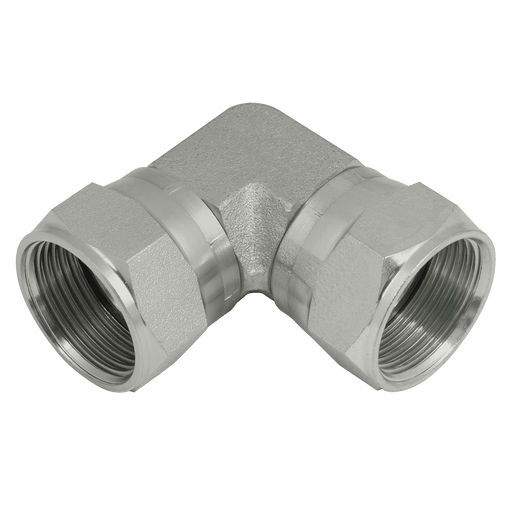 Brennan 9/16" JIC X 9/16" JIC Fem/Fem Elbow 37-8110-06-06 - FluidAirFittings