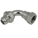 Brennan 7/8" JIC Male/Female 90° Swept Elbow 1753813 - FluidAirFittings