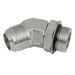 Brennan 9/16" JIC X 9/16"UNF M/M 45° POS.ELBOW 37-7010-06-06 - FluidAirFittings