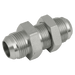 Brennan 9/16" JIC Male Bulkhead & Locknut 37-4020-06-06 - FluidAirFittings