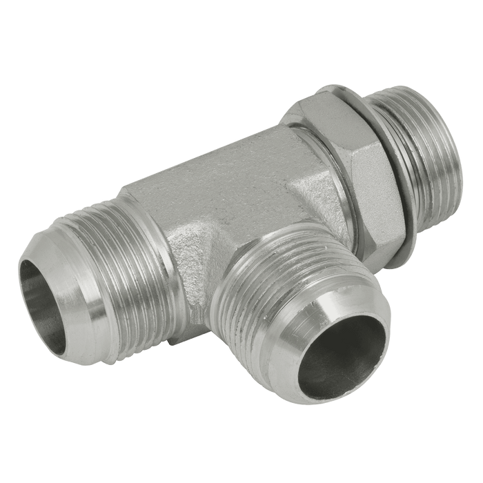 Brennan 9/16" JIC Male Tee Pos On Run 37-9070-06-06-06 - FluidAirFittings