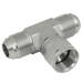 Brennan 9/16" JIC Male/Male/Female Branch Tee 37-9020-06-06-06 - FluidAirFittings