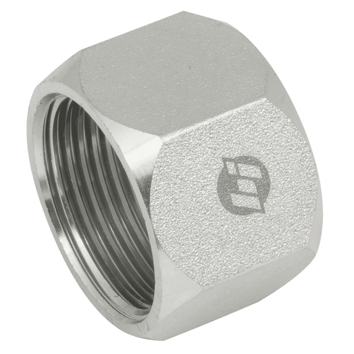 Brennan 9/16" JIC Swivel Steel Blanking Cap 37-2030-06 - FluidAirFittings