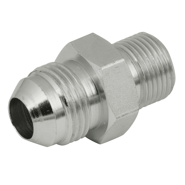Brennan 1/4" NPTF X 7/16 SAE 45° External Flare 74605 - FluidAirFittings