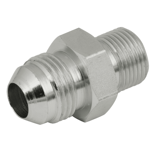 Brennan 3/8" NPTF X 7/16 SAE 45° External Flare 74607 - FluidAirFittings