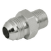Brennan 3/8" NPTF X 7/16 SAE 45° External Flare 74607 - FluidAirFittings