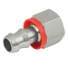Brennan 3/8" Female Swivel Straight BSPP TR-09241 - FluidAirFittings