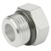 Brennan 7/8" Sorb Male Solid Plug c/w O-Ring 37-2060-10 - FluidAirFittings