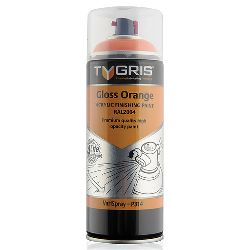 Tygris Gloss White Paint - RAL9010 P306 - FluidAirFittings