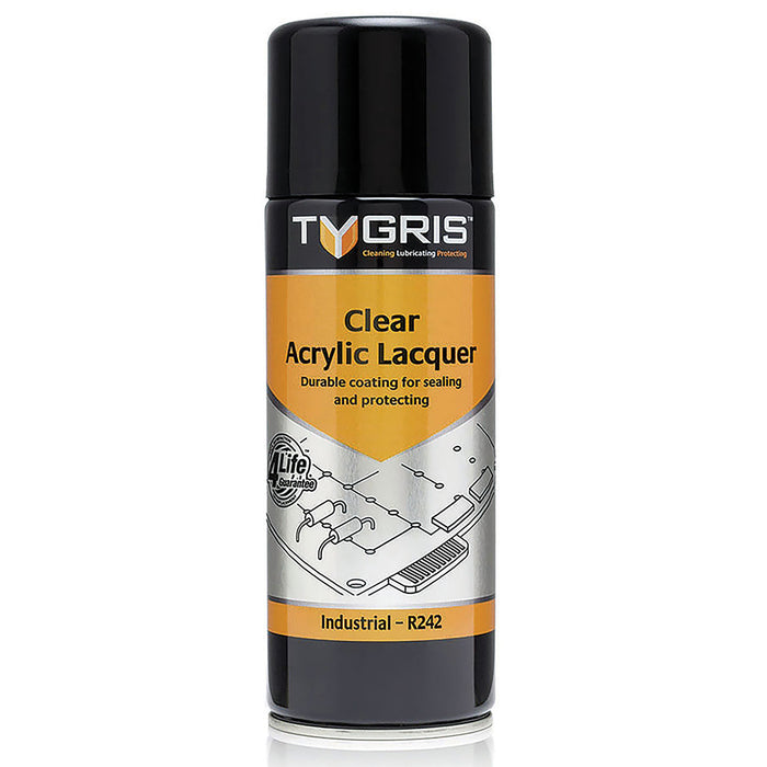 Tygris Clear Acrylic Lacquer R242 - FluidAirFittings