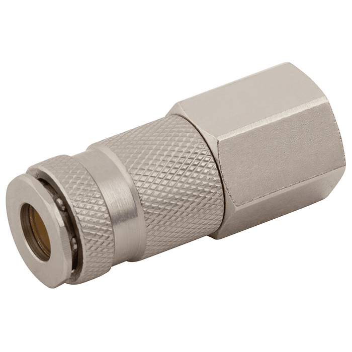 FT Pro 1/4" BSPP Female Coupling B1704F - FluidAirFittings