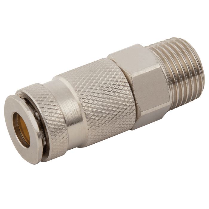 FT Pro 3/8" BSPT Male Coupling B1706M - FluidAirFittings