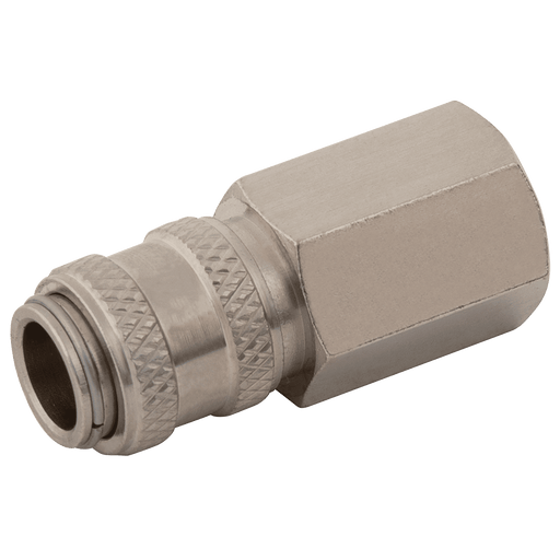 FT Pro BE-21 Mini Couplings 1/8" BSPP Female B2102F - FluidAirFittings