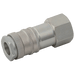FT Pro BE-23 ISO Coupling 1/4" Female B2304F - FluidAirFittings