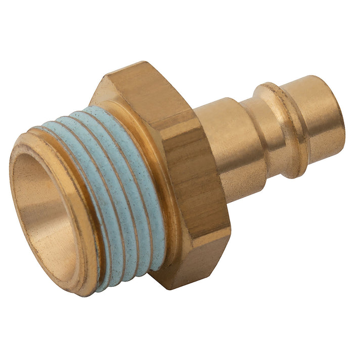 FT Pro BE-25-Brass Adaptors 3/8" BSPP Male B25B06MP - FluidAirFittings