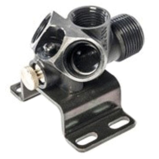 AIRnet Wall Mounting Threaded Nipple ISO7-R Male 3/4" X 1/2" ISO228 Female 2811-1025-80 - FluidAirFittings