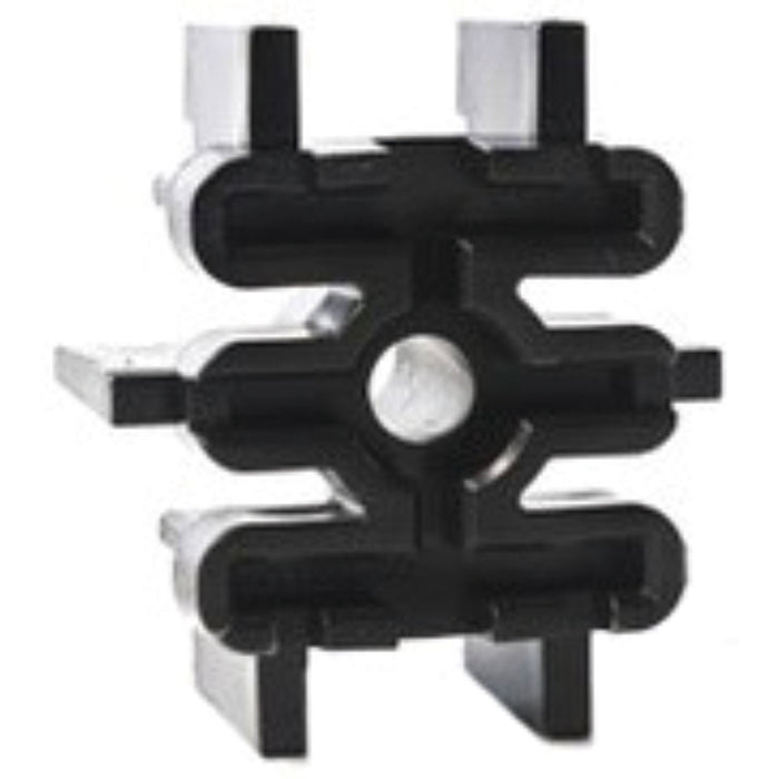 AIRnet Polymer Pipe Clip Spacer 15MM Height 2811-0027-10 - FluidAirFittings